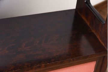 中古　松本民芸家具　♯221型クズ布茶タンス2(定価約21万8千円)