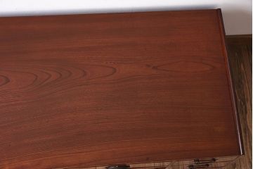アンティーク家具　大正ロマン　総欅材製!上質なアンティーク文机