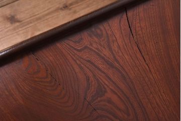 アンティーク家具　大正ロマン　総欅材製!上質なアンティーク文机