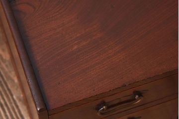 アンティーク家具　大正ロマン　総欅材製!上質なアンティーク文机