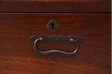 アンティーク家具　大正ロマン　総欅材製!上質なアンティーク文机