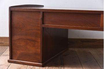 アンティーク家具　大正ロマン　総欅材製!上質なアンティーク文机