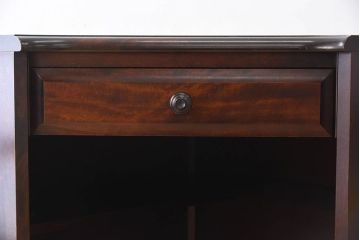 中古　北海道民芸家具　♯457　コーナーデスク(定価約30万円)