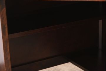 中古　北海道民芸家具　♯457　コーナーデスク(定価約30万円)