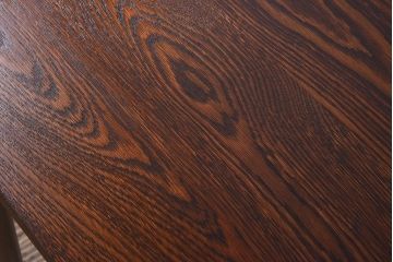 ラフジュ工房オリジナル　アイアンフレームの4脚格納スツール付き作業台(テーブル・机)