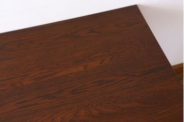 ラフジュ工房オリジナル 6脚格納スツール付きテーブル