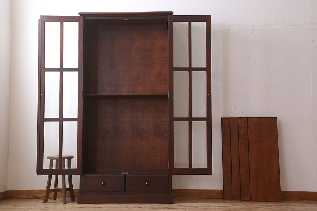 中古　インテリアえぞ　えぞ民芸　書棚