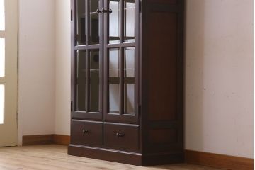 中古　インテリアえぞ　えぞ民芸　書棚