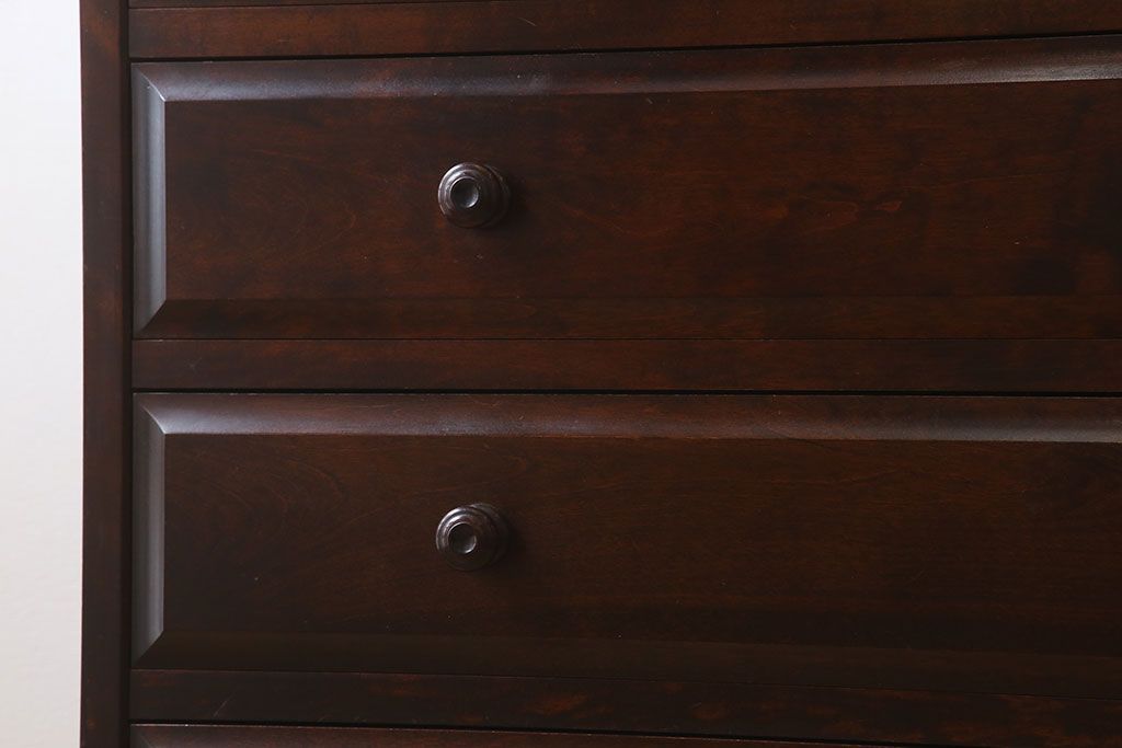 中古　北海道民芸家具　チェスト(箪笥)(定価約24万円)(2)