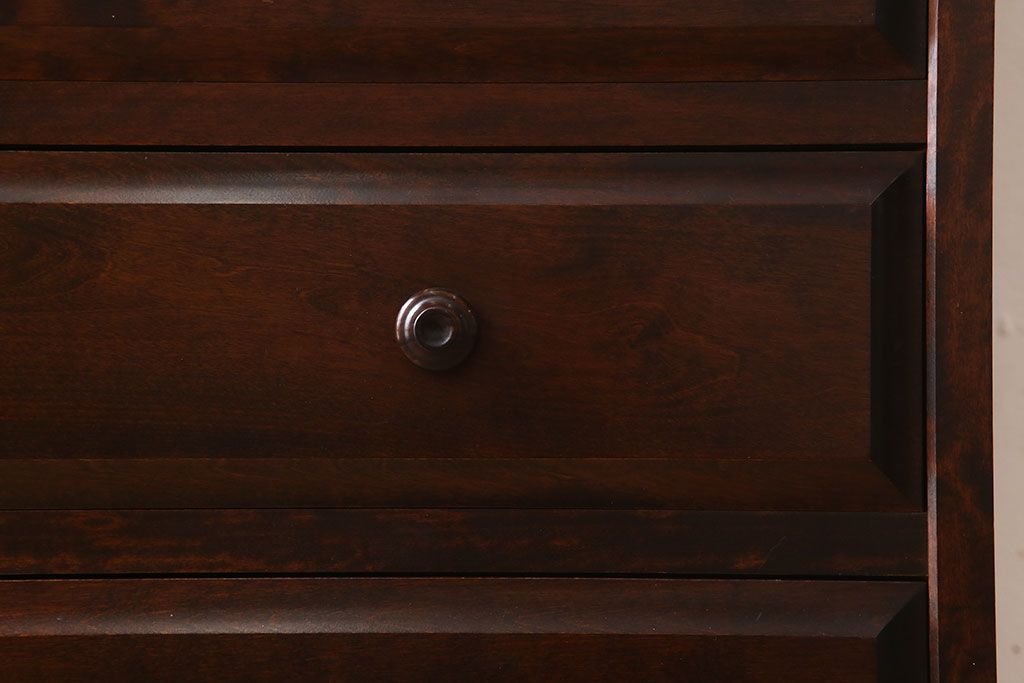 中古　北海道民芸家具　チェスト(箪笥)(定価約24万円)(2)