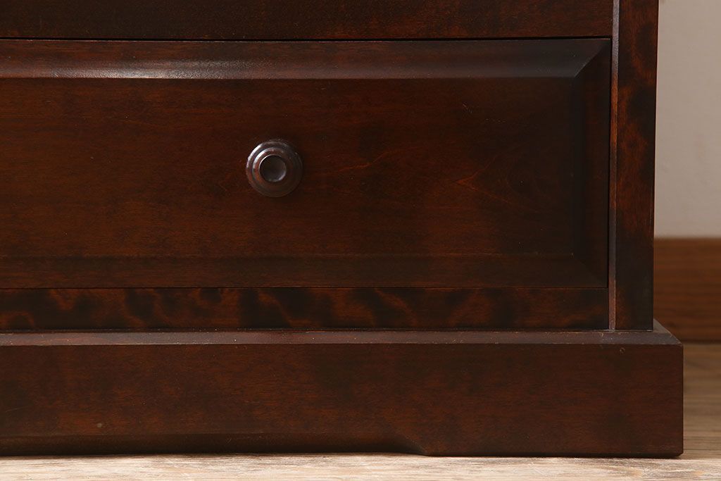 中古　北海道民芸家具　チェスト(箪笥)(定価約24万円)(2)