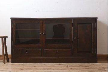 中古　北海道民芸家具　特注品　サイドボード