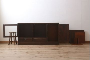 中古　北海道民芸家具　特注品　サイドボード