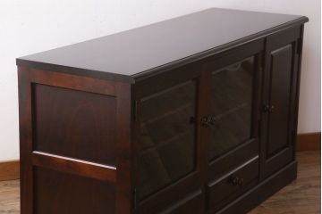 中古　北海道民芸家具　特注品　サイドボード