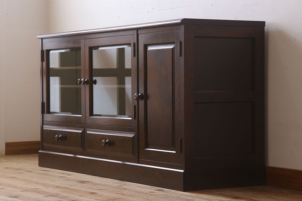 中古　北海道民芸家具　特注品　サイドボード