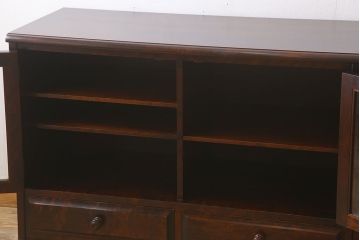 中古　北海道民芸家具　特注品　サイドボード