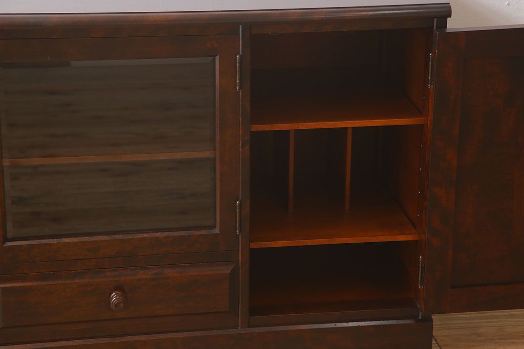 中古　北海道民芸家具　特注品　サイドボード