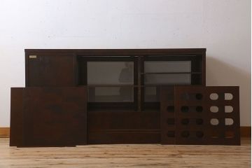 中古　北海道民芸家具　特注品　サイドボード