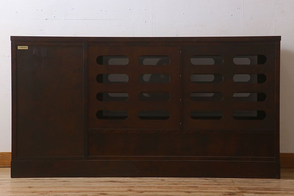 中古　北海道民芸家具　特注品　サイドボード