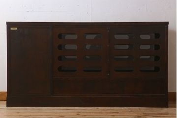 中古　北海道民芸家具　特注品　サイドボード