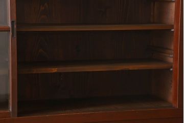 アンティーク家具　和製アンティーク　前面檜材　古い木製の薬箪笥