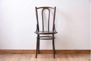 アンティーク家具　FISCHEL(フィスケル)　アンティークのベントウッドチェア(1)