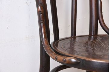 アンティーク家具　FISCHEL(フィスケル)　アンティークのベントウッドチェア(2)