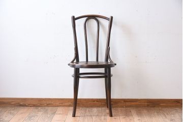 アンティーク家具　FISCHEL(フィスケル)　アンティークのベントウッドチェア(3)