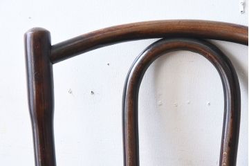 アンティーク家具　FISCHEL(フィスケル)　アンティークのベントウッドチェア(3)