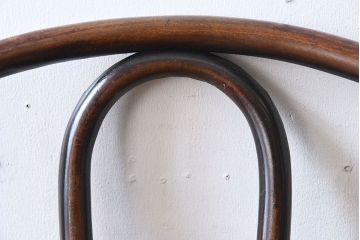 アンティーク家具　FISCHEL(フィスケル)　アンティークのベントウッドチェア(3)