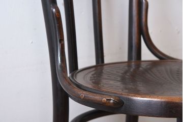 アンティーク家具　FISCHEL(フィスケル)　アンティークのベントウッドチェア(3)
