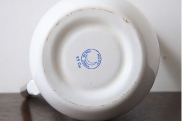 アンティーク雑貨　ビンテージ　昭和レトロ　ホーロー製　ピッチャー(水差し)