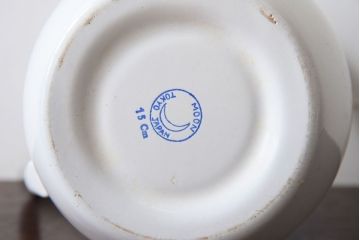 アンティーク雑貨　ビンテージ　昭和レトロ　ホーロー製　ピッチャー(水差し)