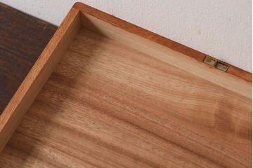 アンティーク雑貨　古い木製のレトロな小物収納箱