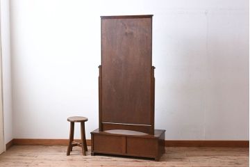 アンティーク雑貨　大正ロマン　上質な作り込みのアンティーク鏡台