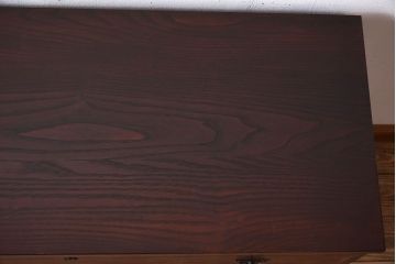 アンティーク家具　大正ロマン　上手物　古い木製のアンティークチェスト