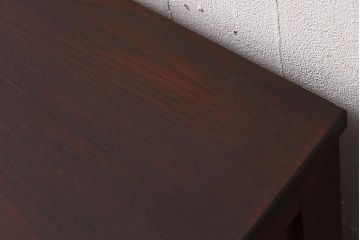 アンティーク家具　大正ロマン　上手物　古い木製のアンティークチェスト