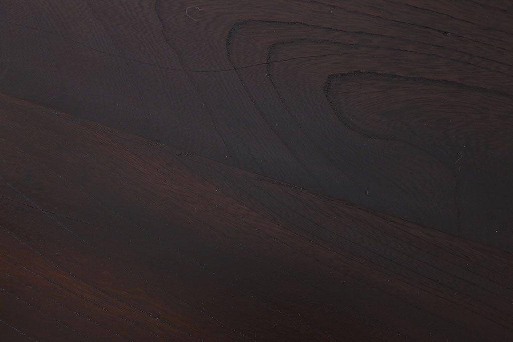 アンティーク雑貨　総欅材　和製アンティークの座卓(センターテーブル)(2)