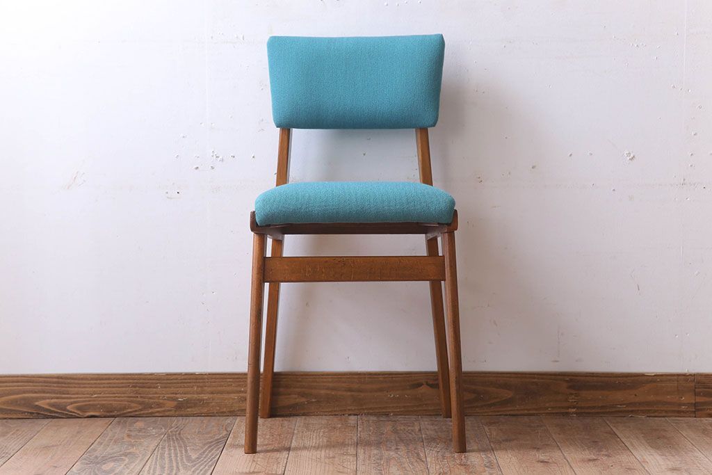 レトロ家具　昭和レトロ　ブナ材　かわいいアンティークチェア