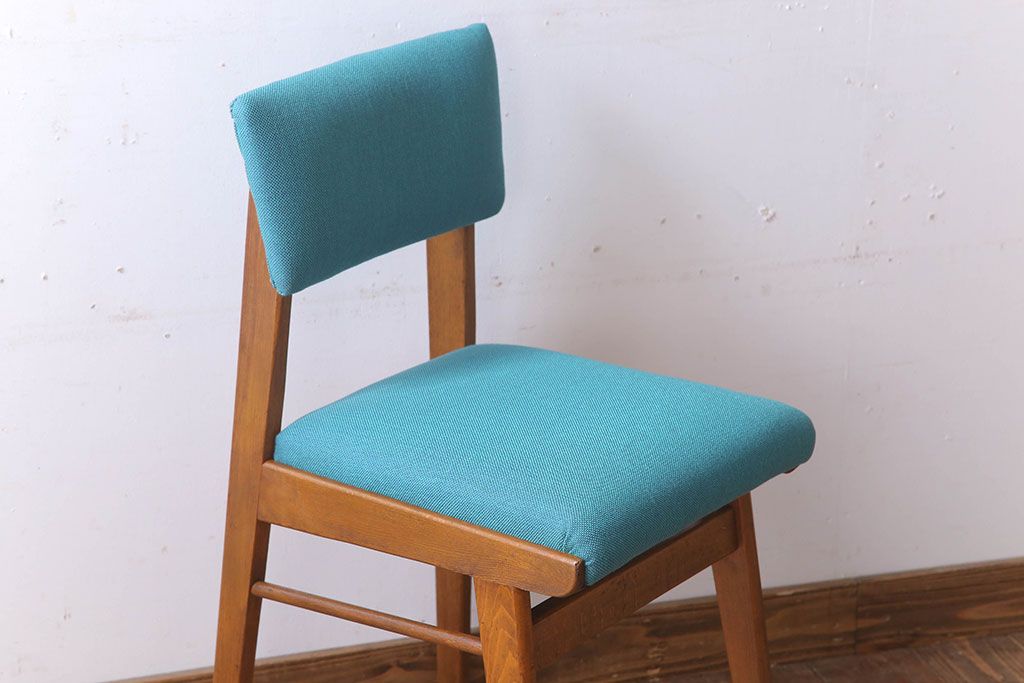 レトロ家具　昭和レトロ　ブナ材　かわいいアンティークチェア