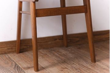 レトロ家具　昭和レトロ　ブナ材　かわいいアンティークチェア