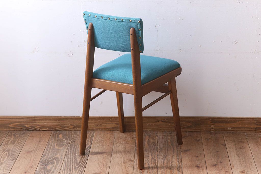 レトロ家具　昭和レトロ　ブナ材　かわいいアンティークチェア