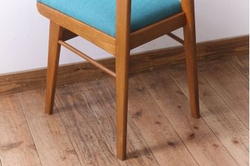 レトロ家具　昭和レトロ　ブナ材　かわいいアンティークチェア