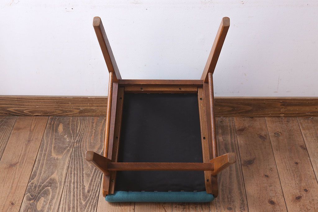 レトロ家具　昭和レトロ　ブナ材　かわいいアンティークチェア