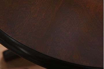 中古　北海道民芸家具　円形テーブル