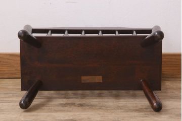 アンティーク雑貨　中古　松本民芸家具　A型マガジンラック
