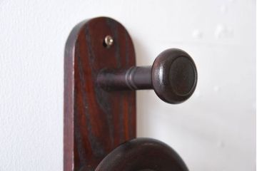 アンティーク雑貨　昭和レトロ　ウォールハンガー(壁用フック)