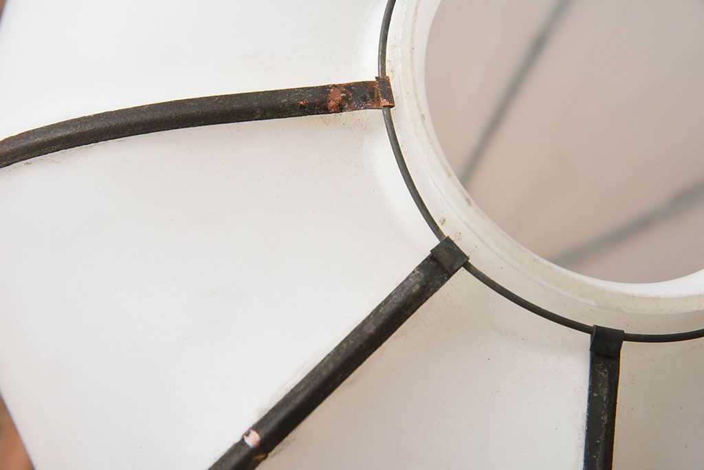 ほおずき型　飾り房付き　アンティーク天井照明