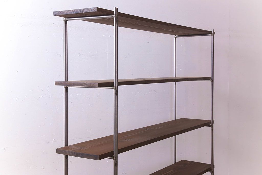 シンプルなラフジュ工房オリジナルアイアンラック【小】(3)