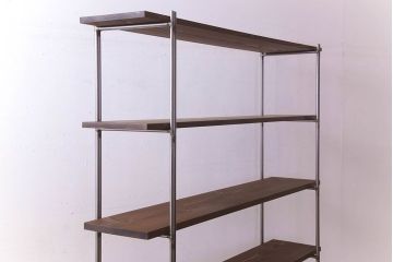 シンプルなラフジュ工房オリジナルアイアンラック【小】(3)